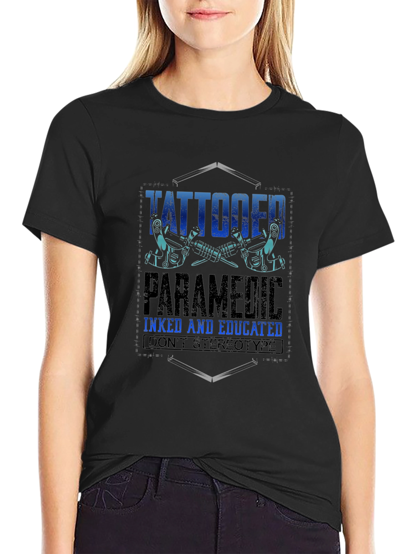 Tattooed Paramedic Graphic T-Shirt