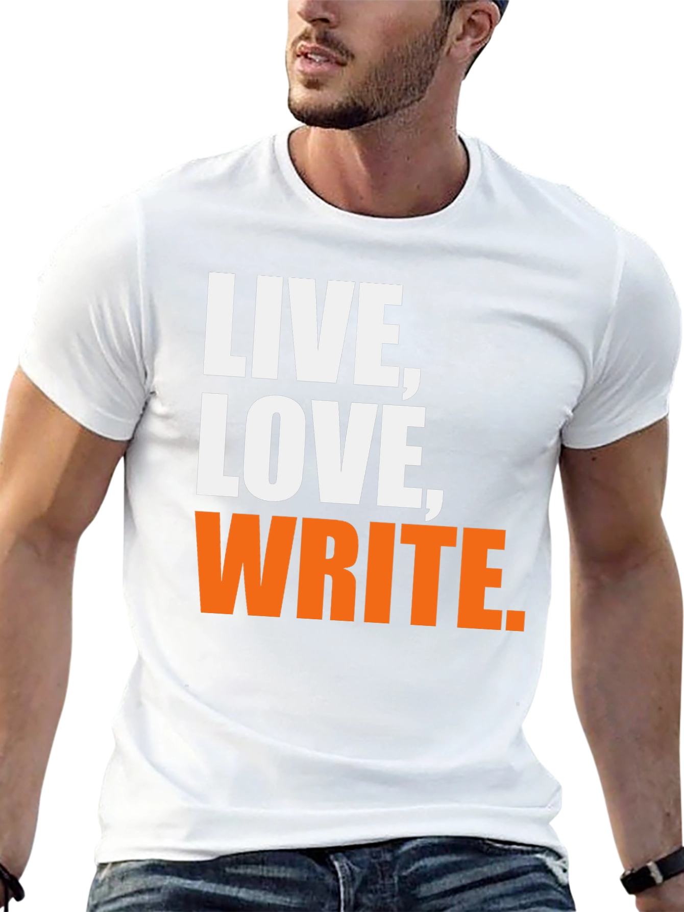 Live Love Write Graphic T-Shirt