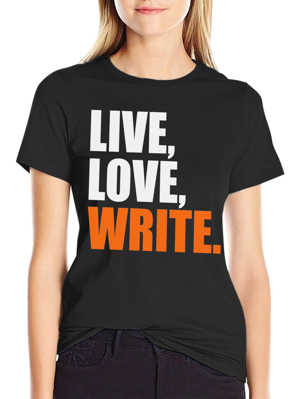 Live Love Write Graphic T-Shirt