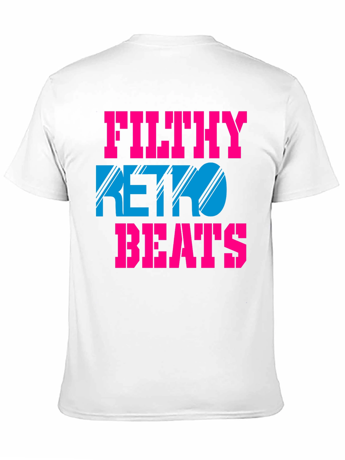 Filthy Retro Beats T-Shirt - Black Graphic Tee