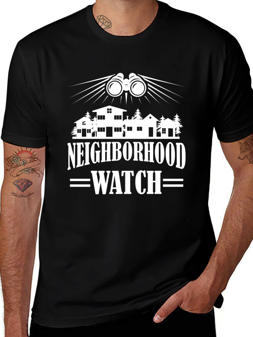 Neighborhood Watch Graphic T-Shirt