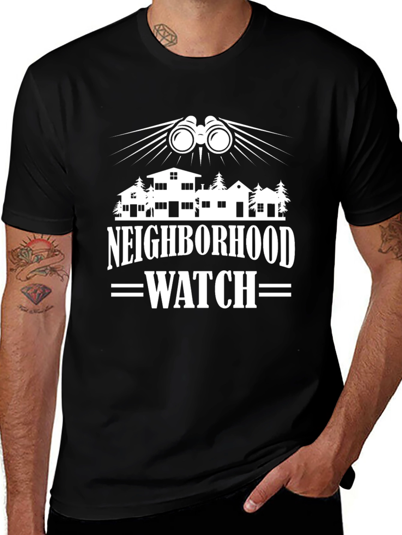 Neighborhood Watch Graphic T-Shirt
