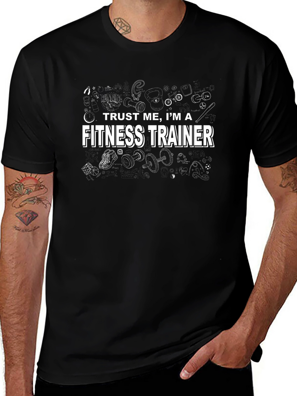 Trust Me Im a Fitness Trainer T-Shirt