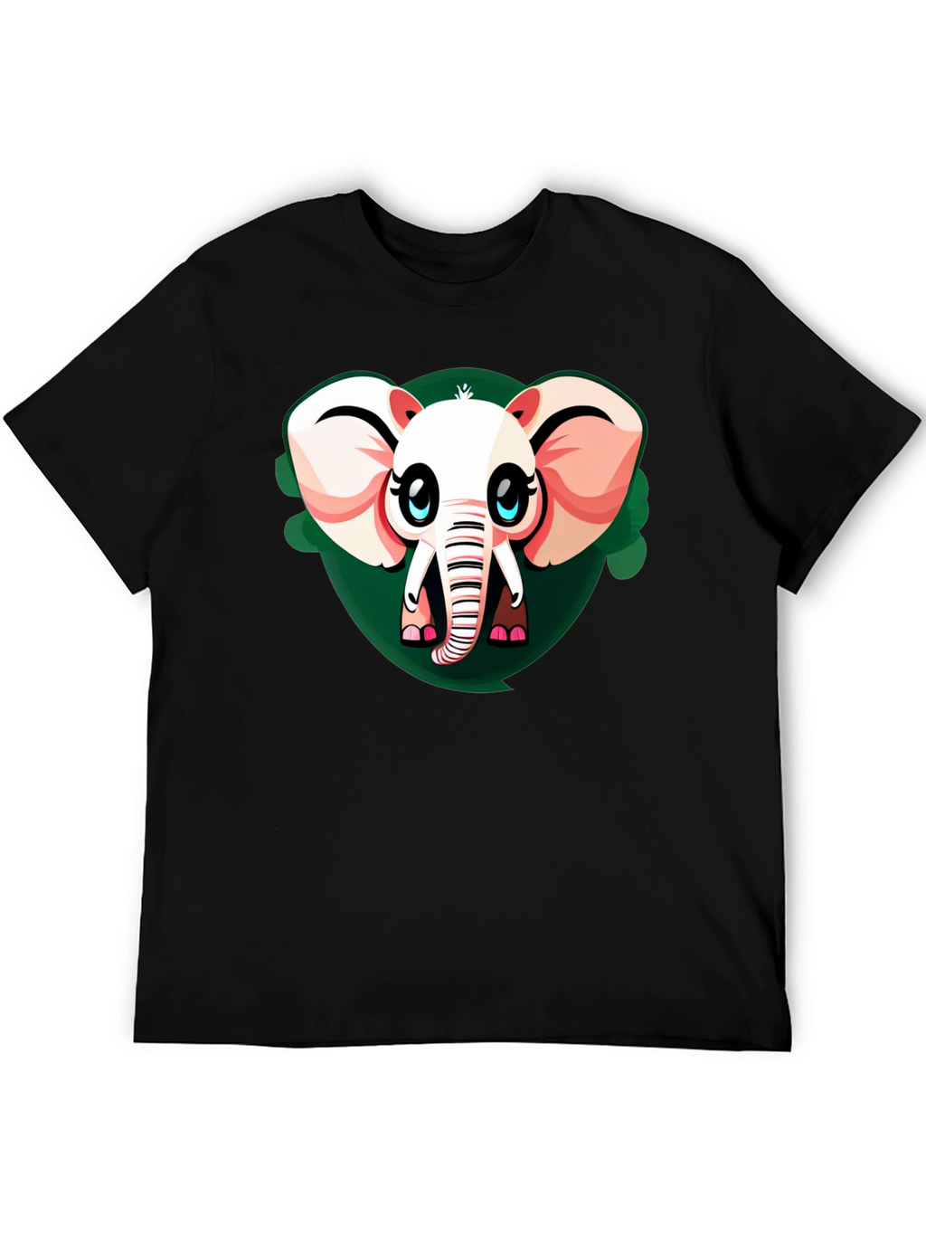 Cute Cartoon Elephant Graphic Tee