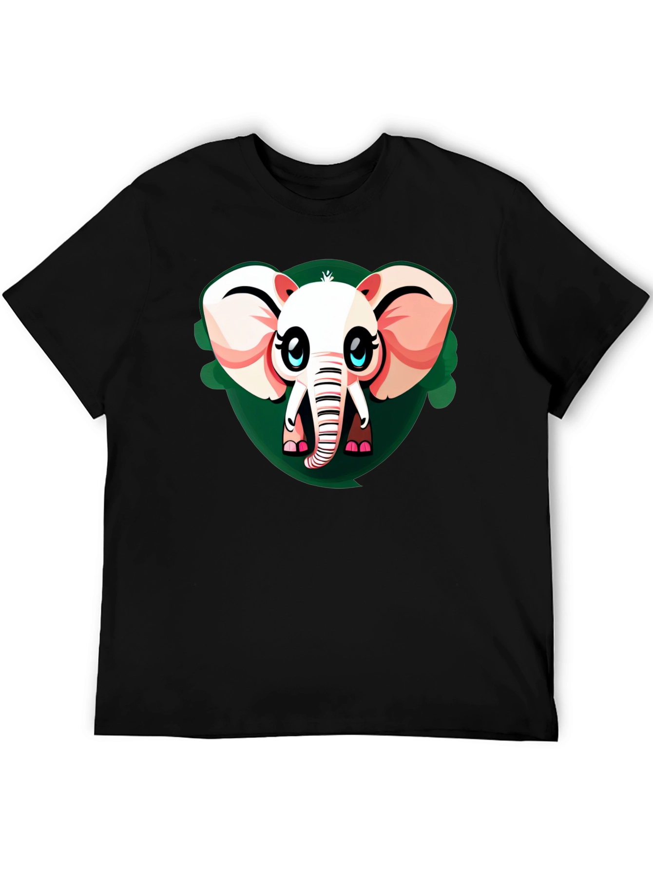 Cute Cartoon Elephant Graphic Tee