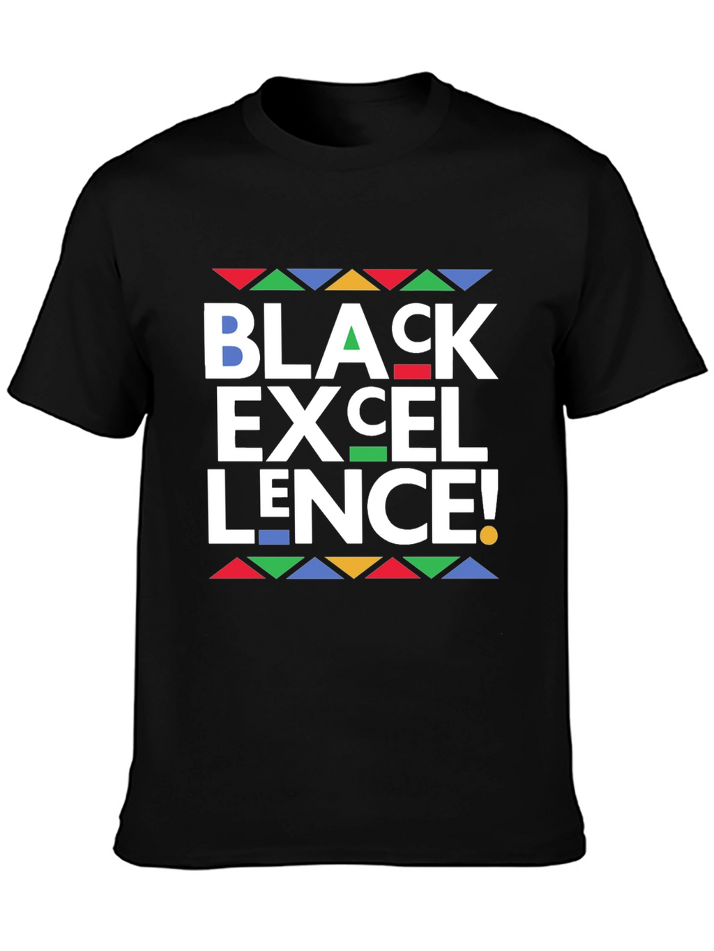 Black Excellence Graphic Tee - Bold Statement Shirt