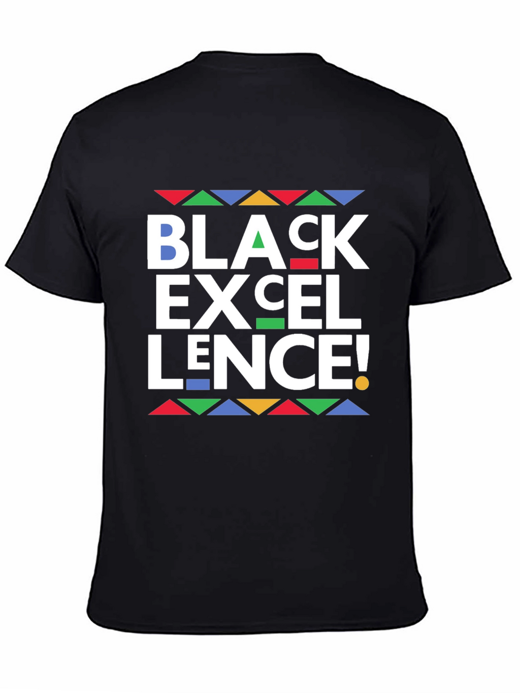 Black Excellence Graphic Tee - Bold Statement Shirt