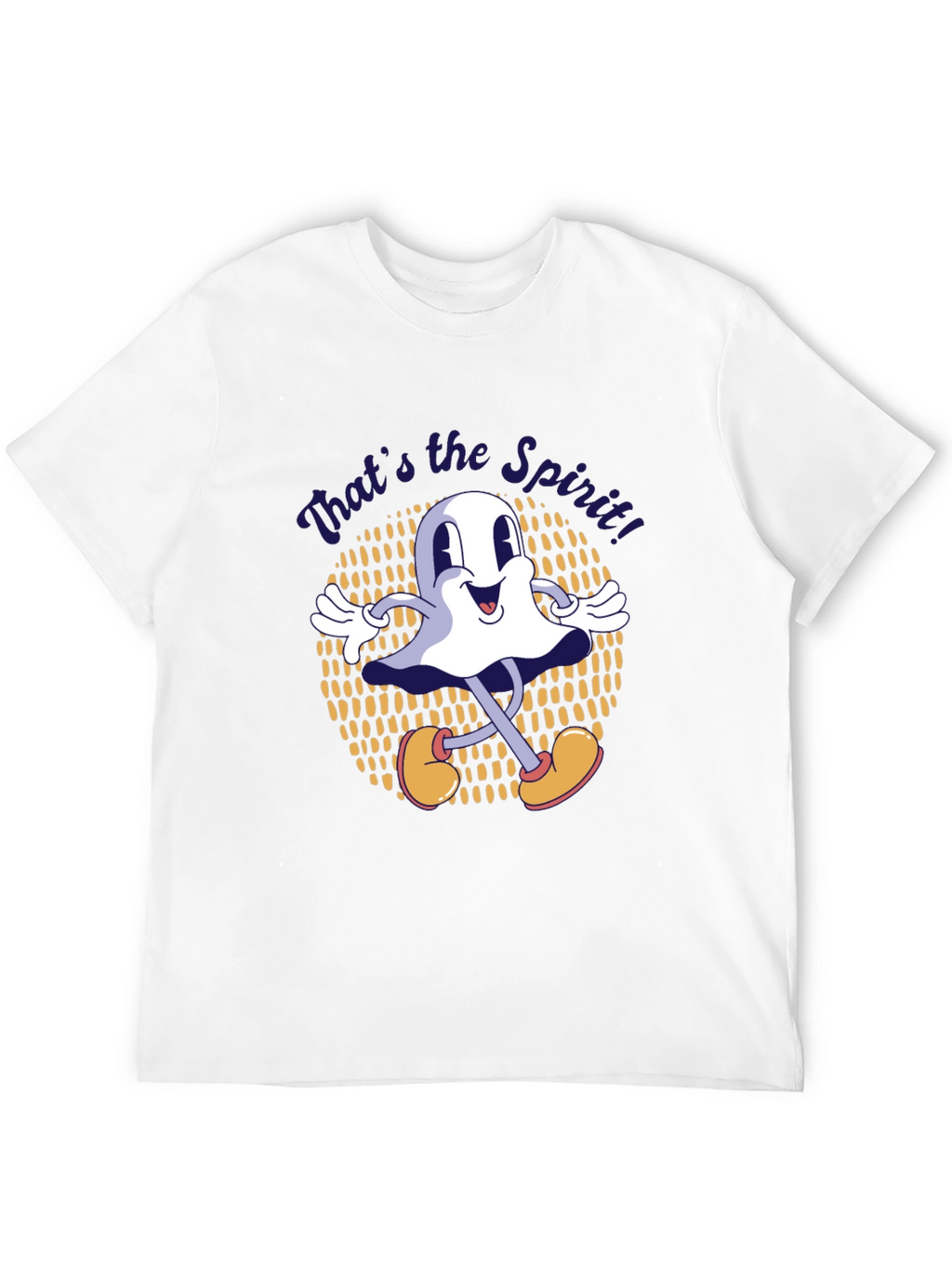 Retro Cartoon Ghost T-Shirt - Thats the Spirit!