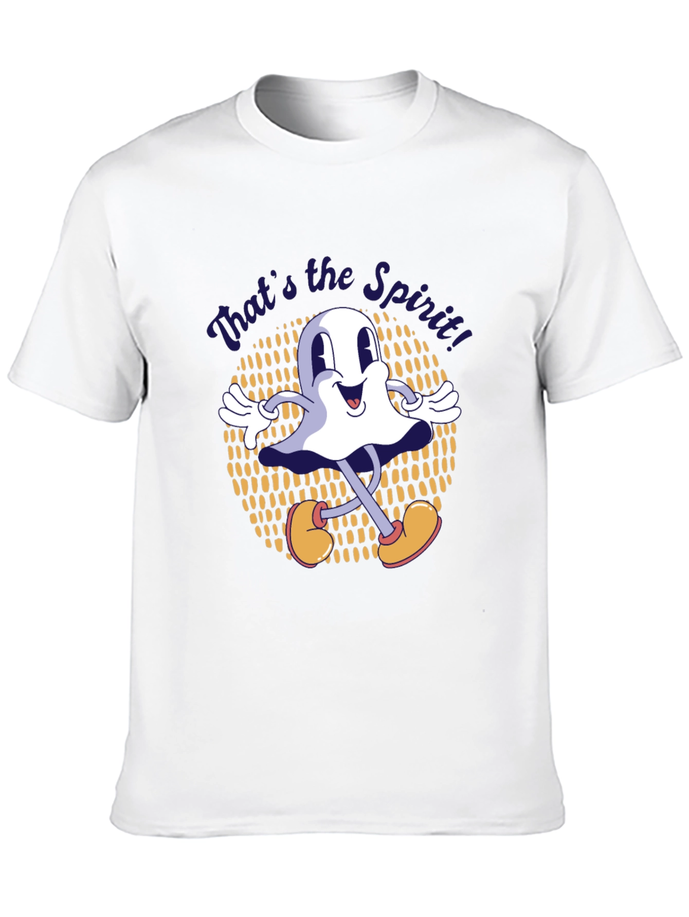 Retro Cartoon Ghost T-Shirt - Thats the Spirit!