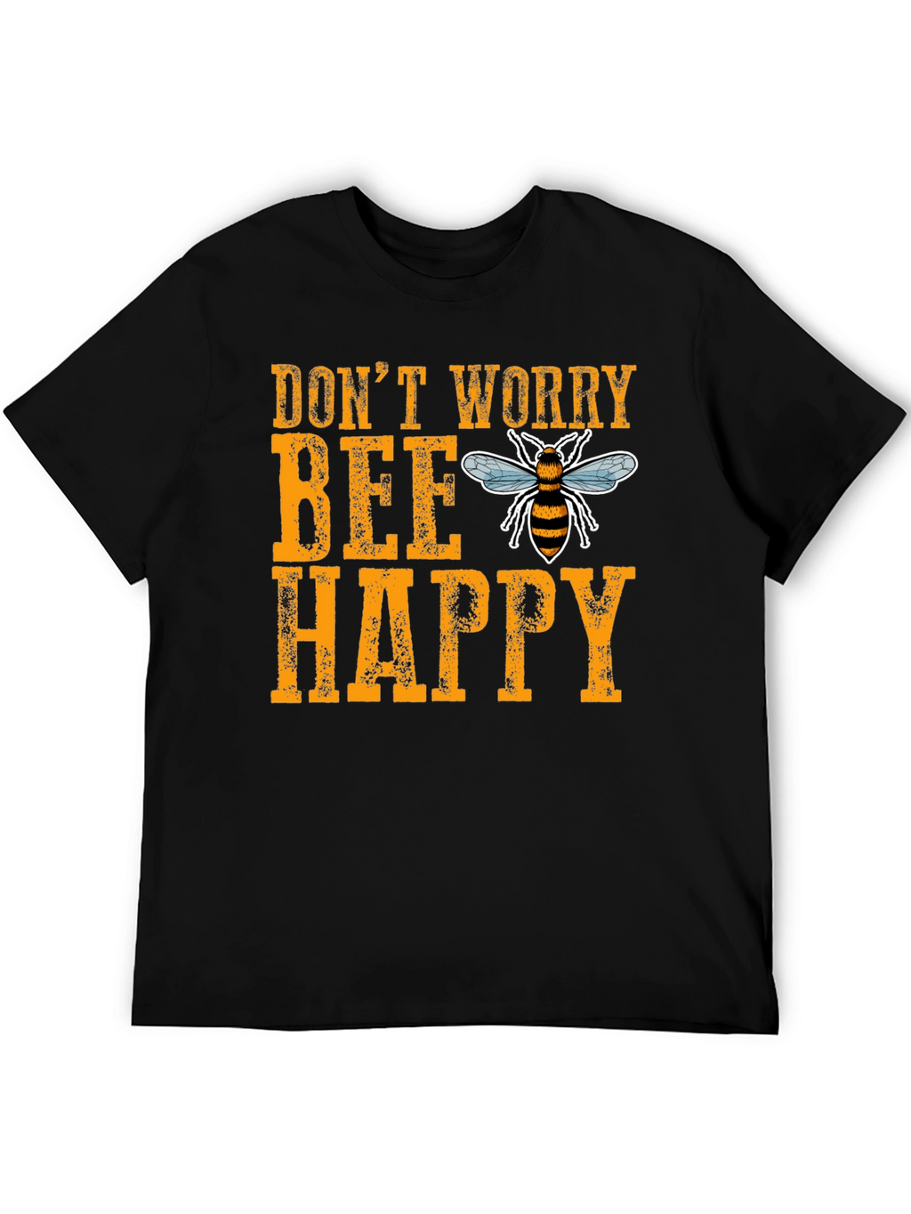 Dont Worry Bee Happy Graphic Tee