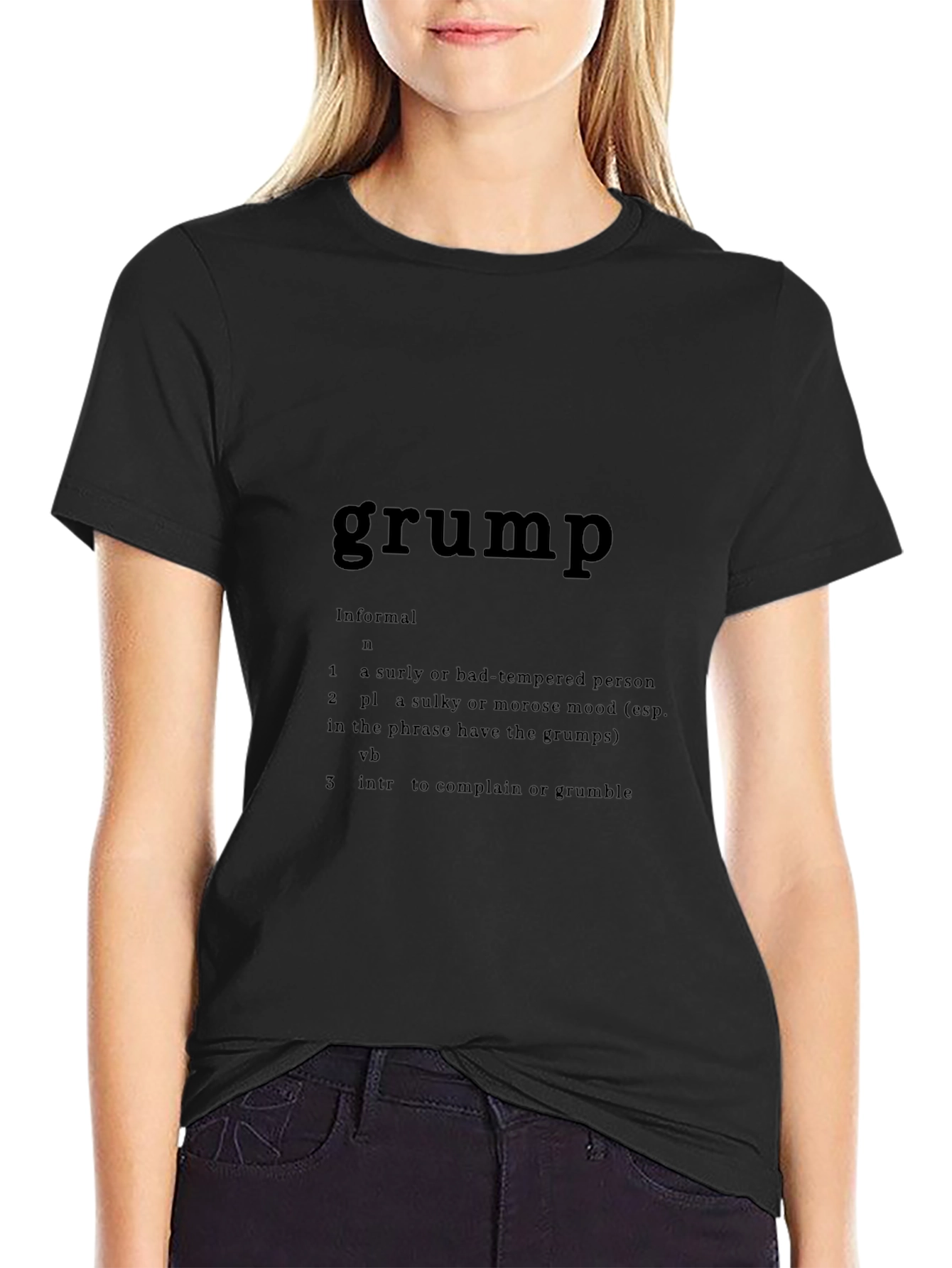 Grump Definition Graphic T-Shirt - Unisex