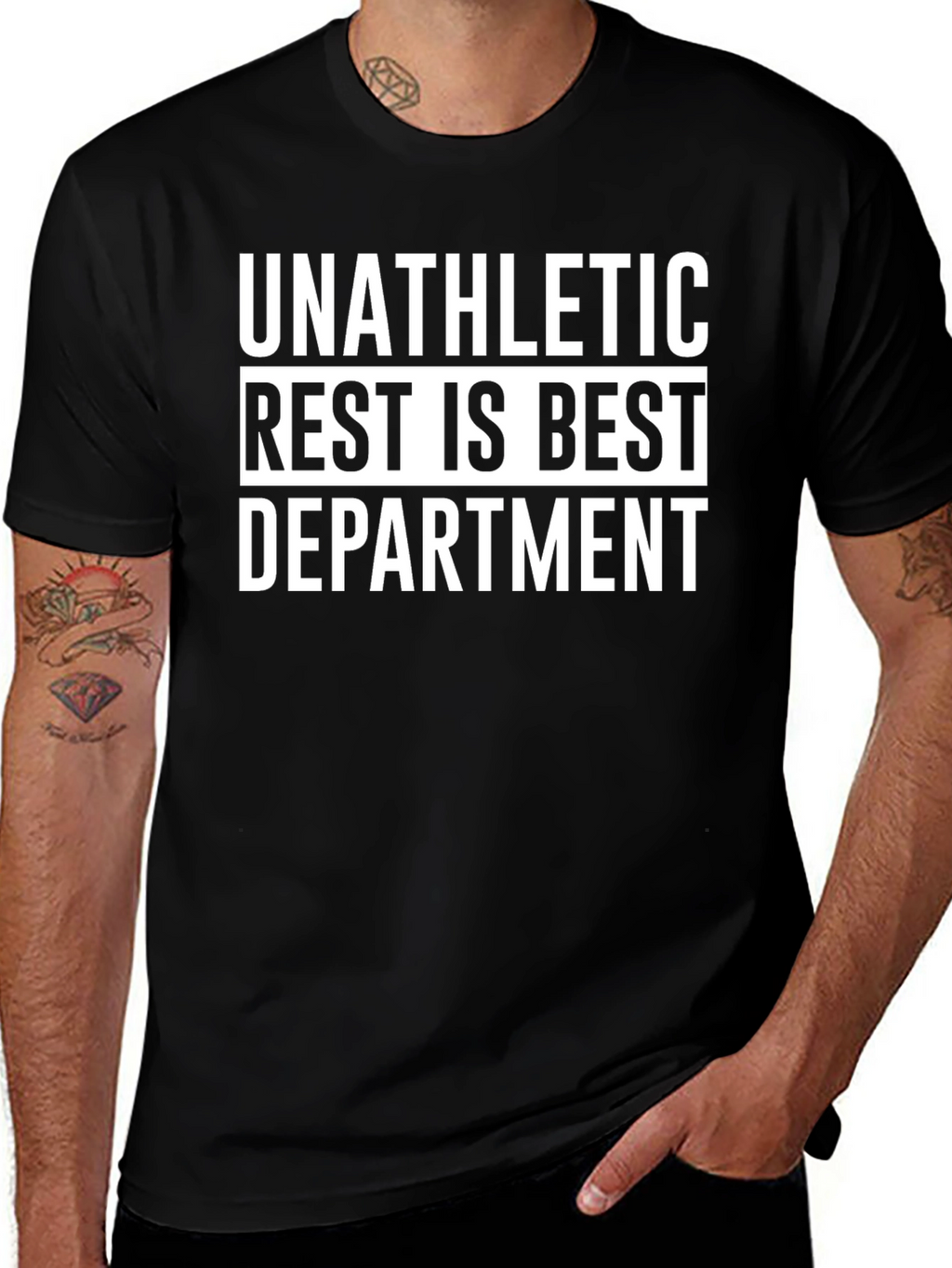 Unathletic Rest is Best Graphic Tee