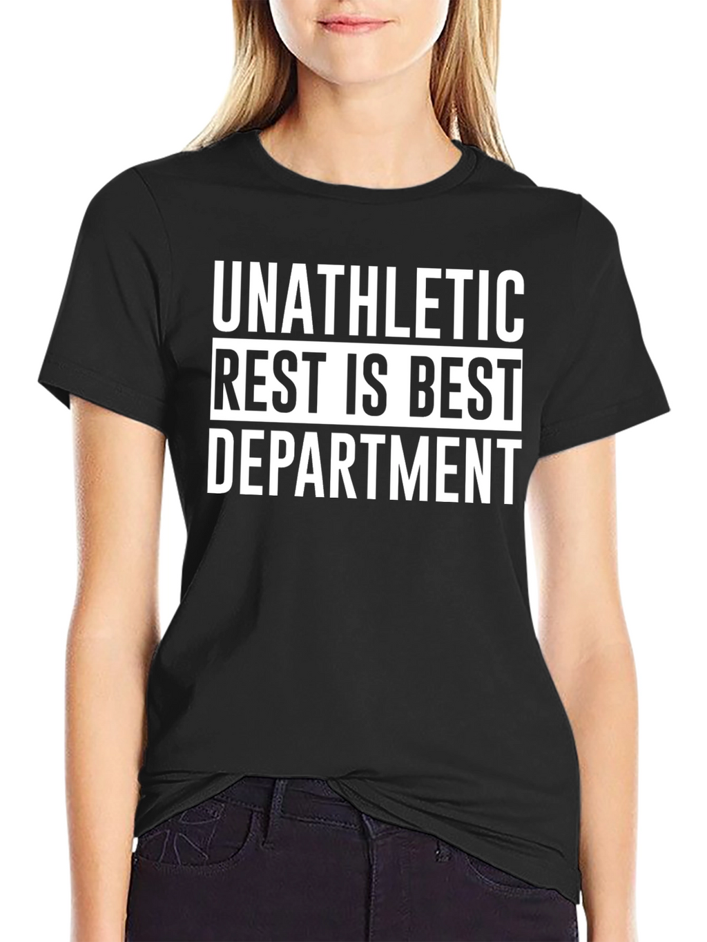 Unathletic Rest is Best Graphic Tee