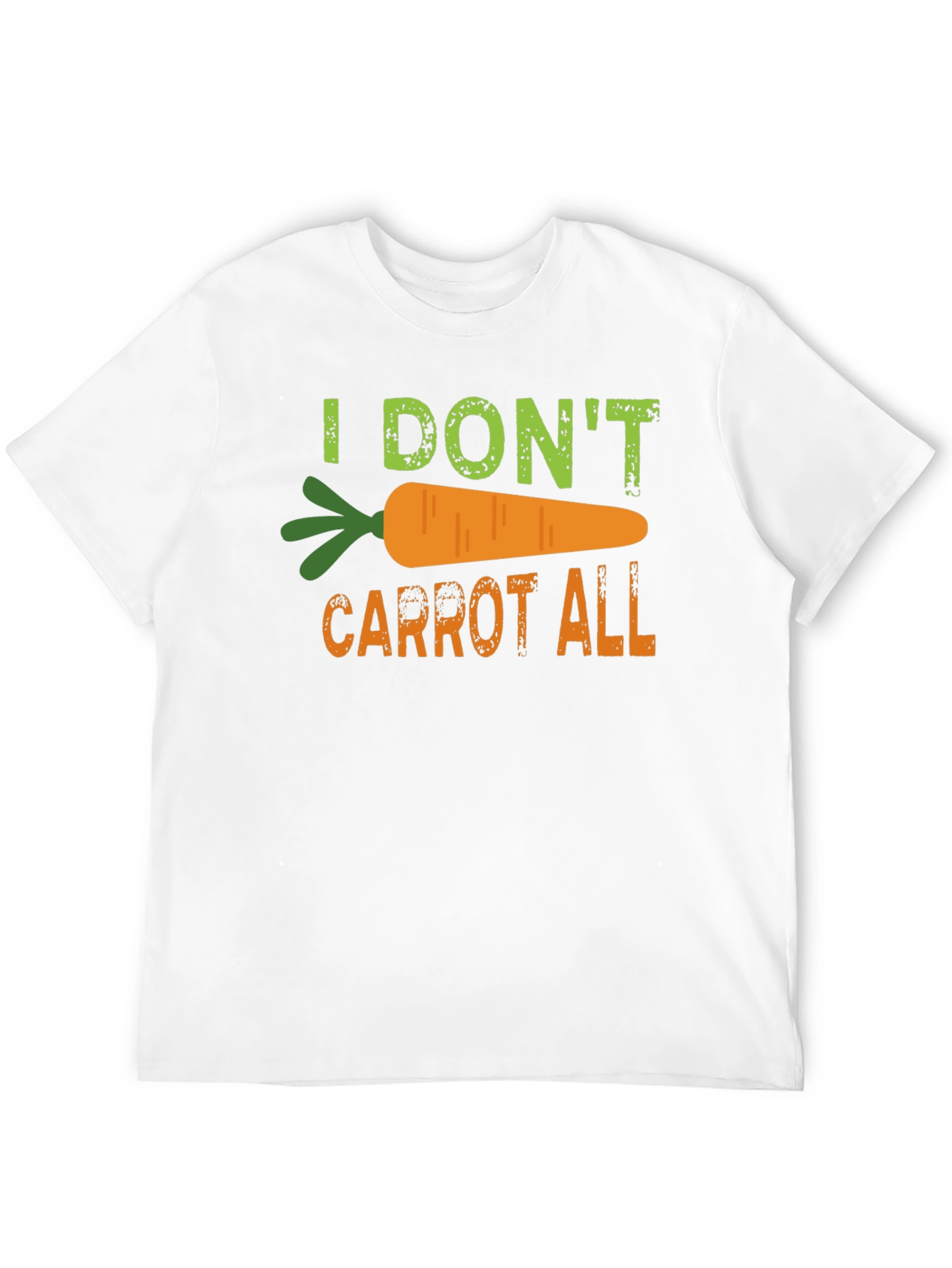 I Dont Carrot All T-Shirt Funny Pun