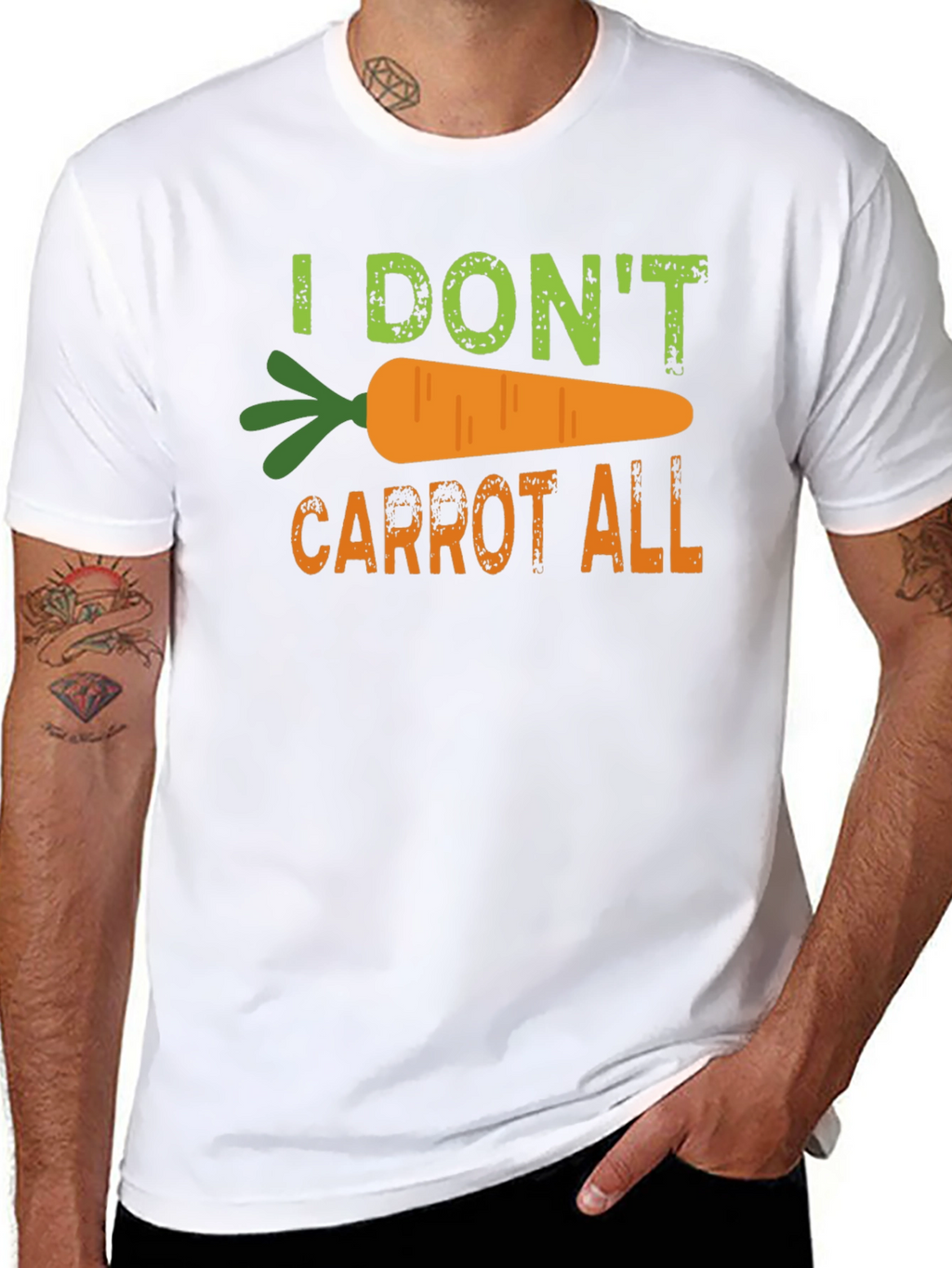I Dont Carrot All T-Shirt Funny Pun