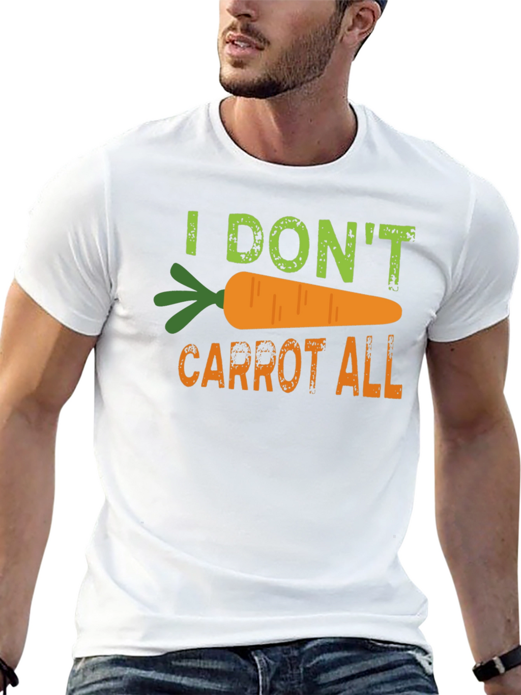 I Dont Carrot All T-Shirt Funny Pun