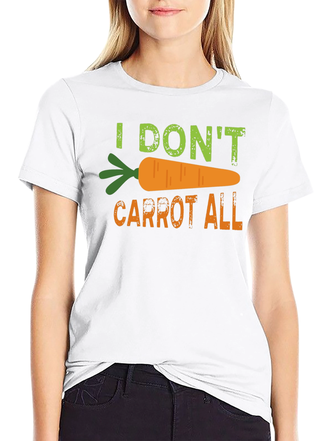 I Dont Carrot All T-Shirt Funny Pun
