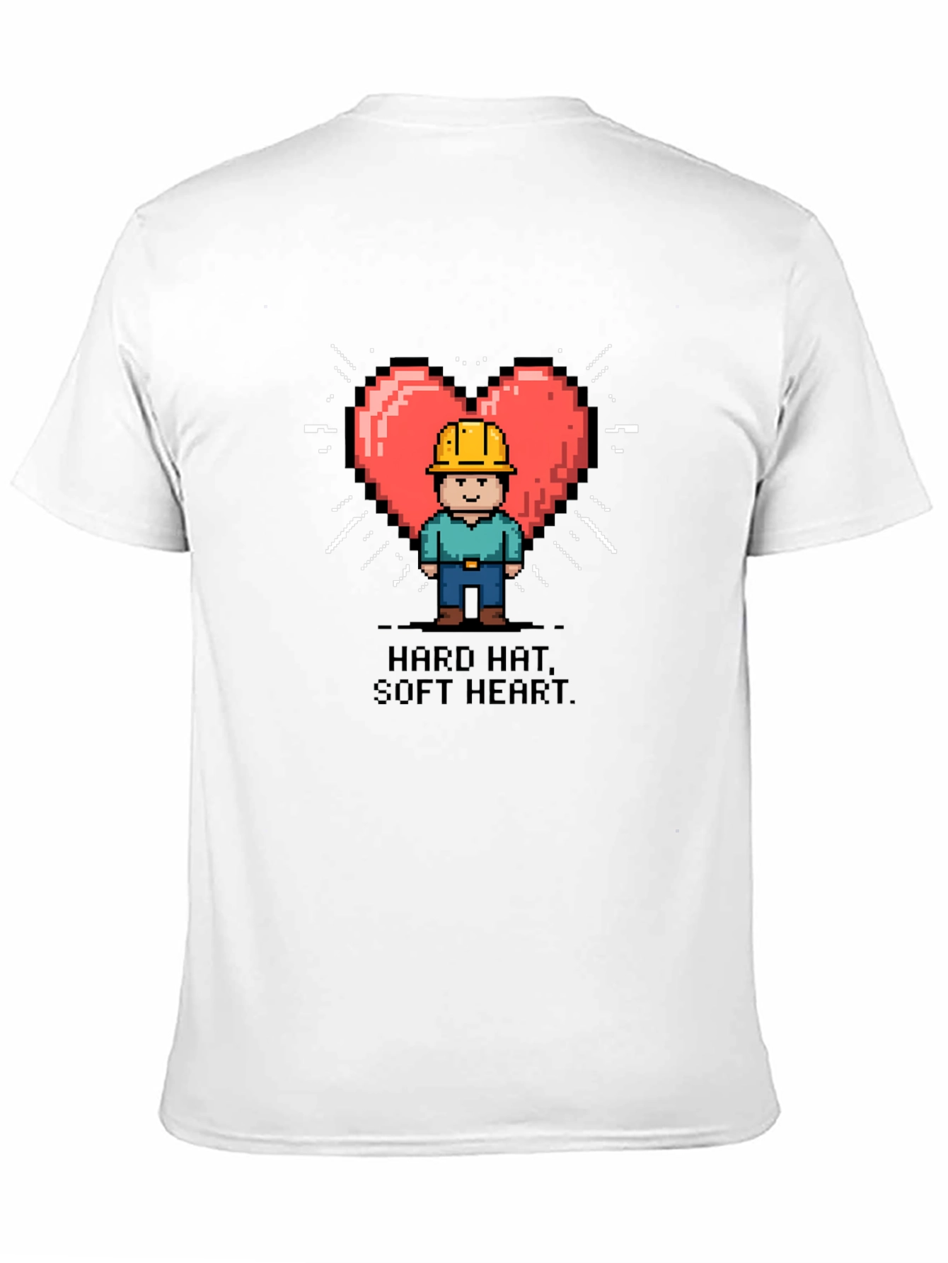 Hard Hat Soft Heart Graphic T-Shirt