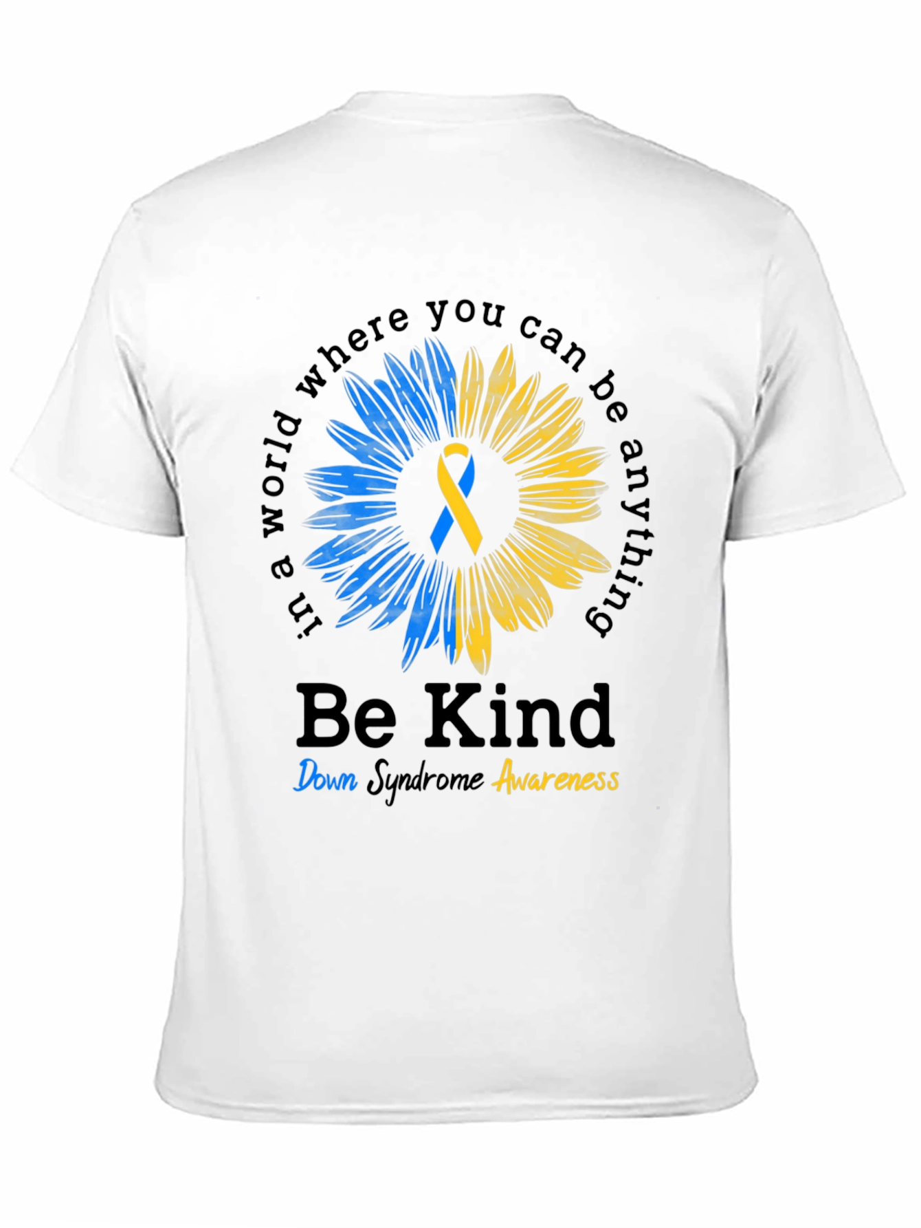 Be Kind Down Syndrome Awareness T-Shirt