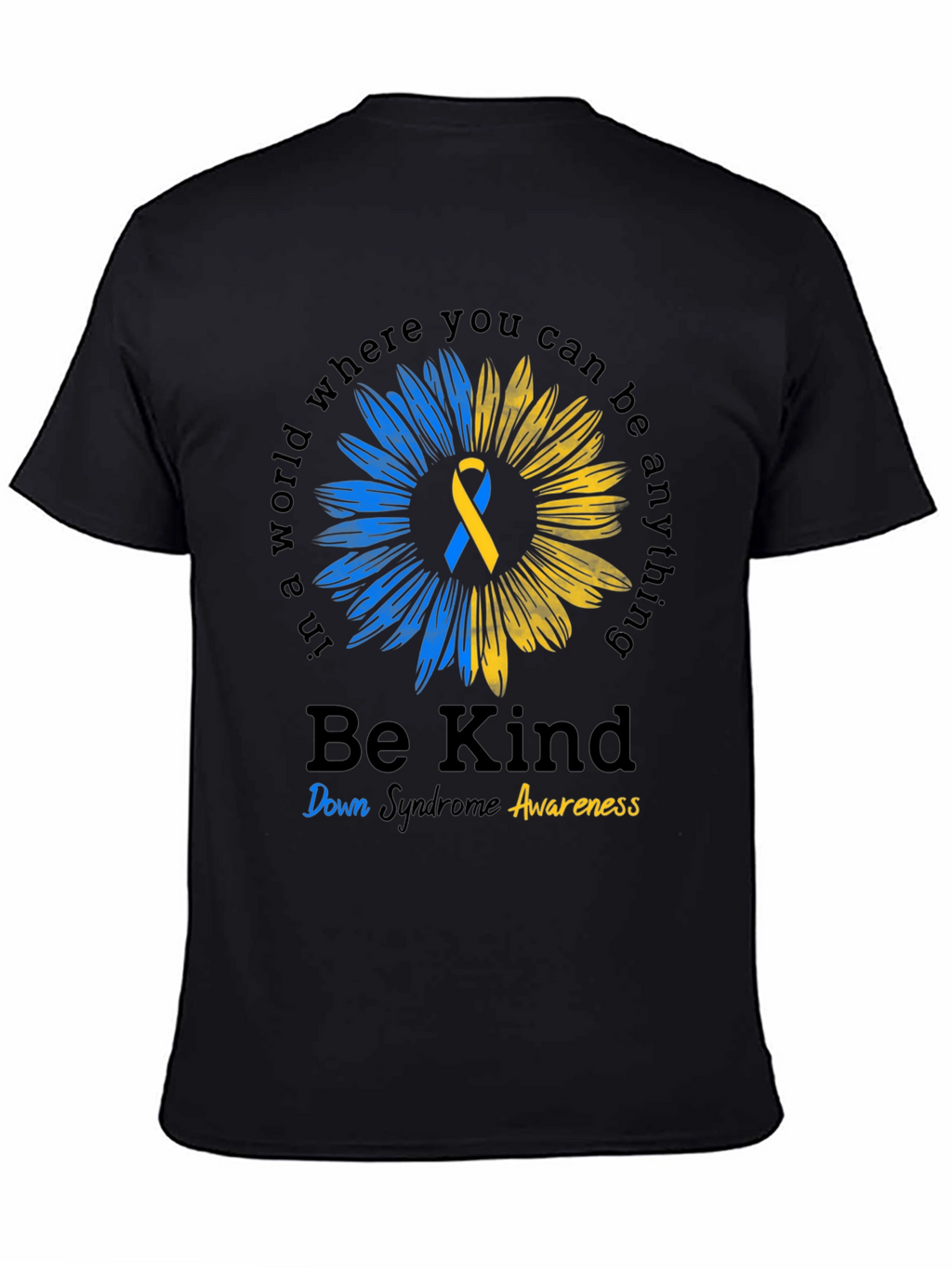Be Kind Down Syndrome Awareness T-Shirt