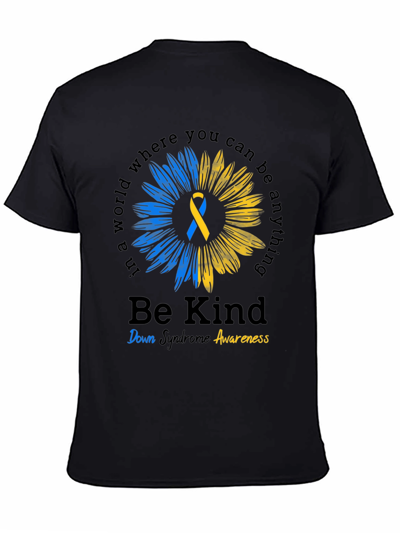 Be Kind Down Syndrome Awareness T-Shirt