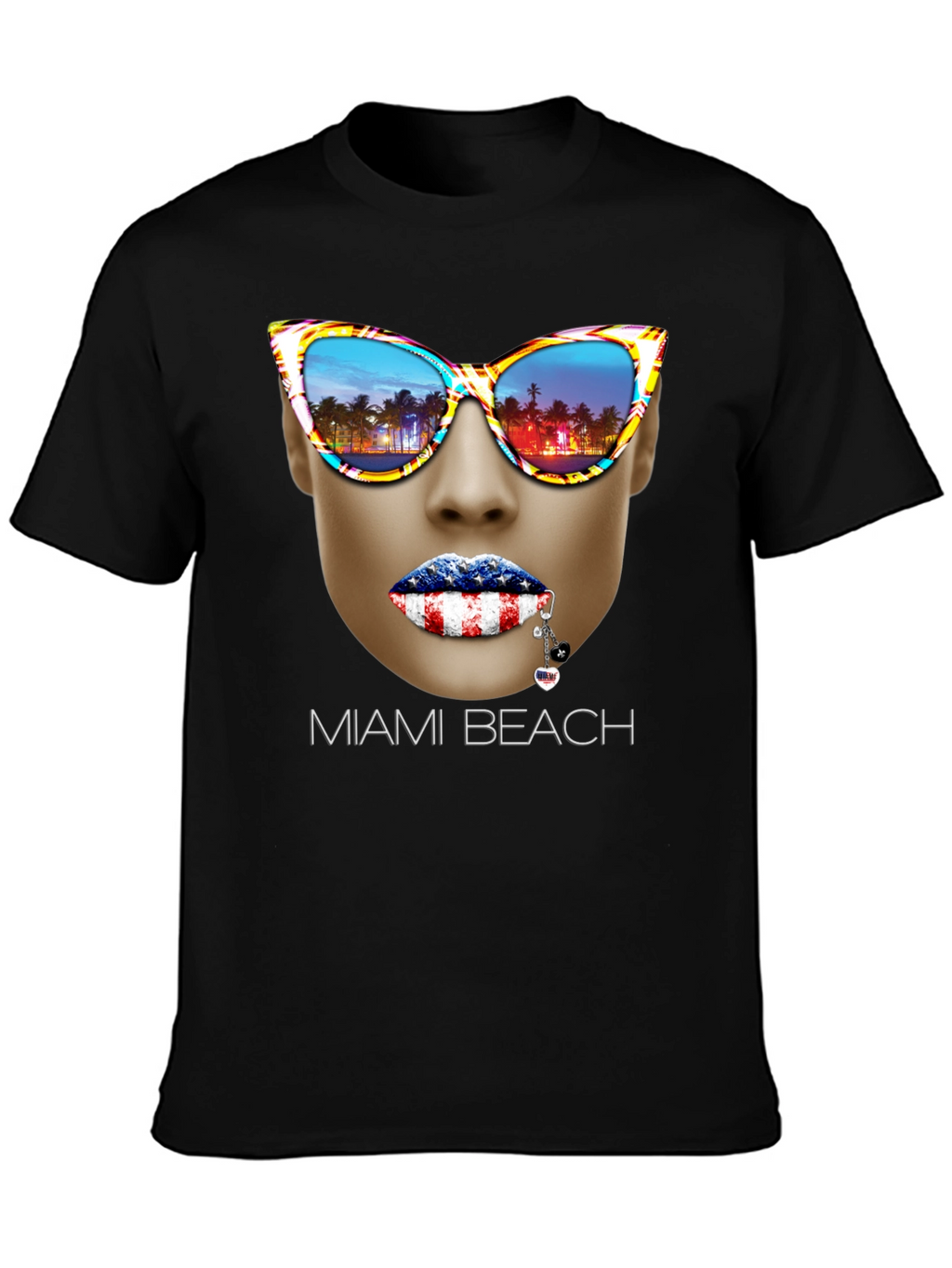 Miami Beach Graphic T-Shirt