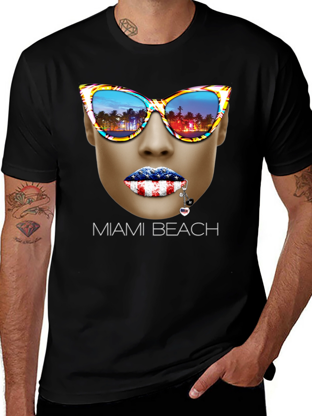 Miami Beach Graphic T-Shirt