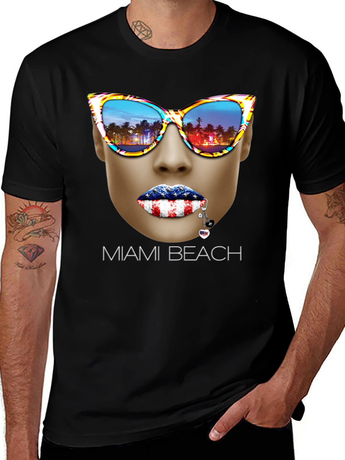 Miami Beach Graphic T-Shirt