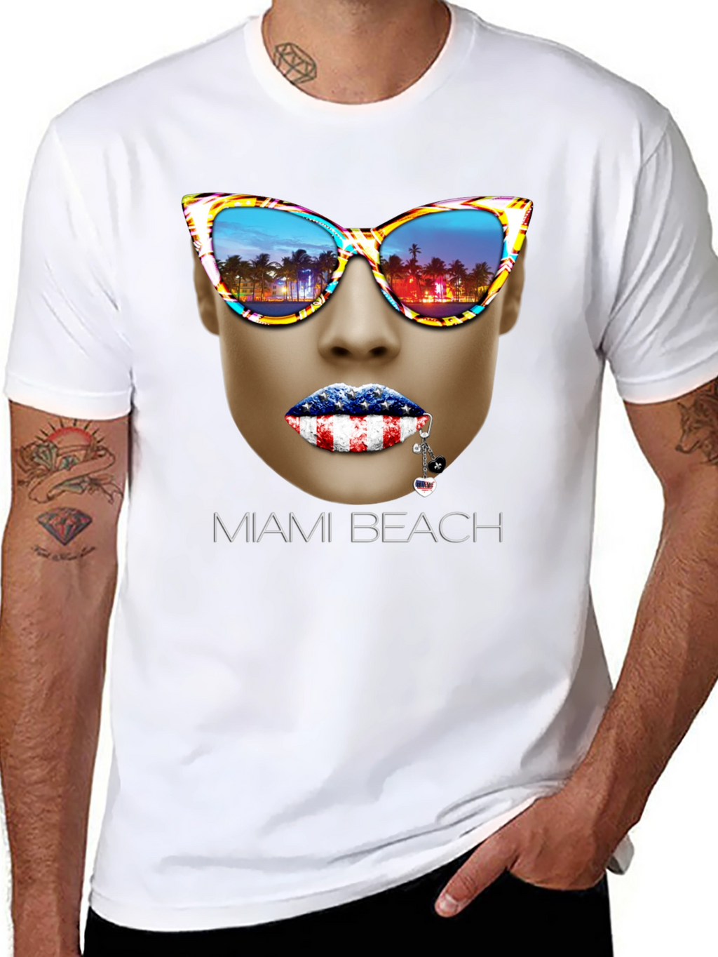 Miami Beach Graphic T-Shirt