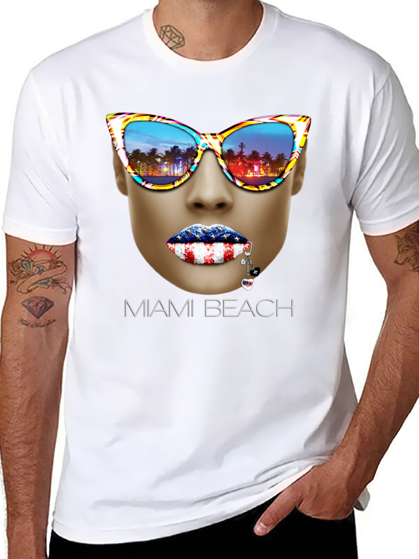 Miami Beach Graphic T-Shirt