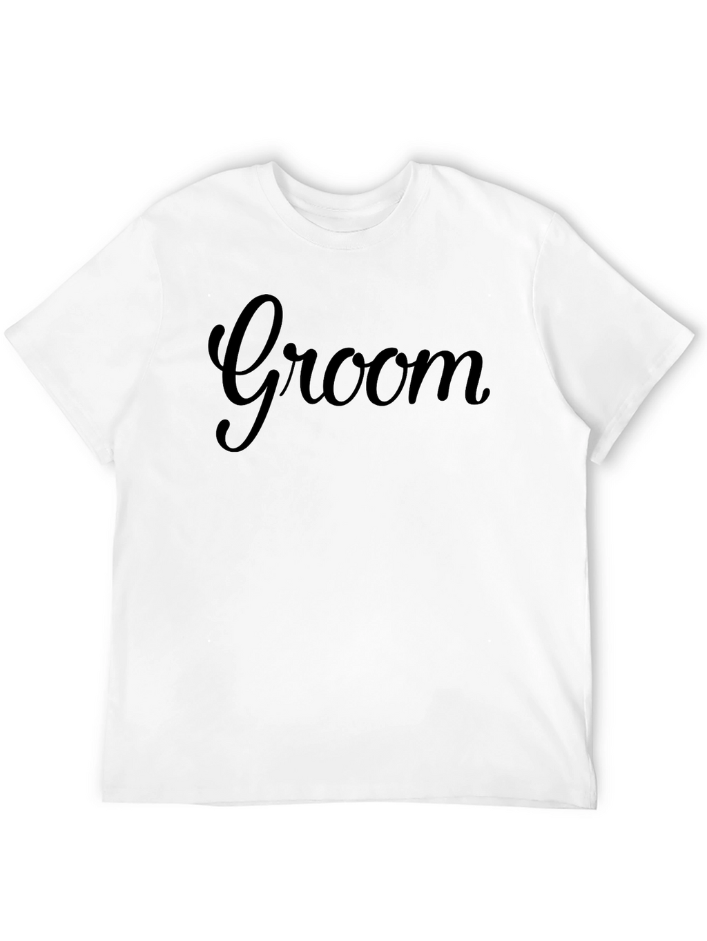 Groom Crew Neck T-Shirt