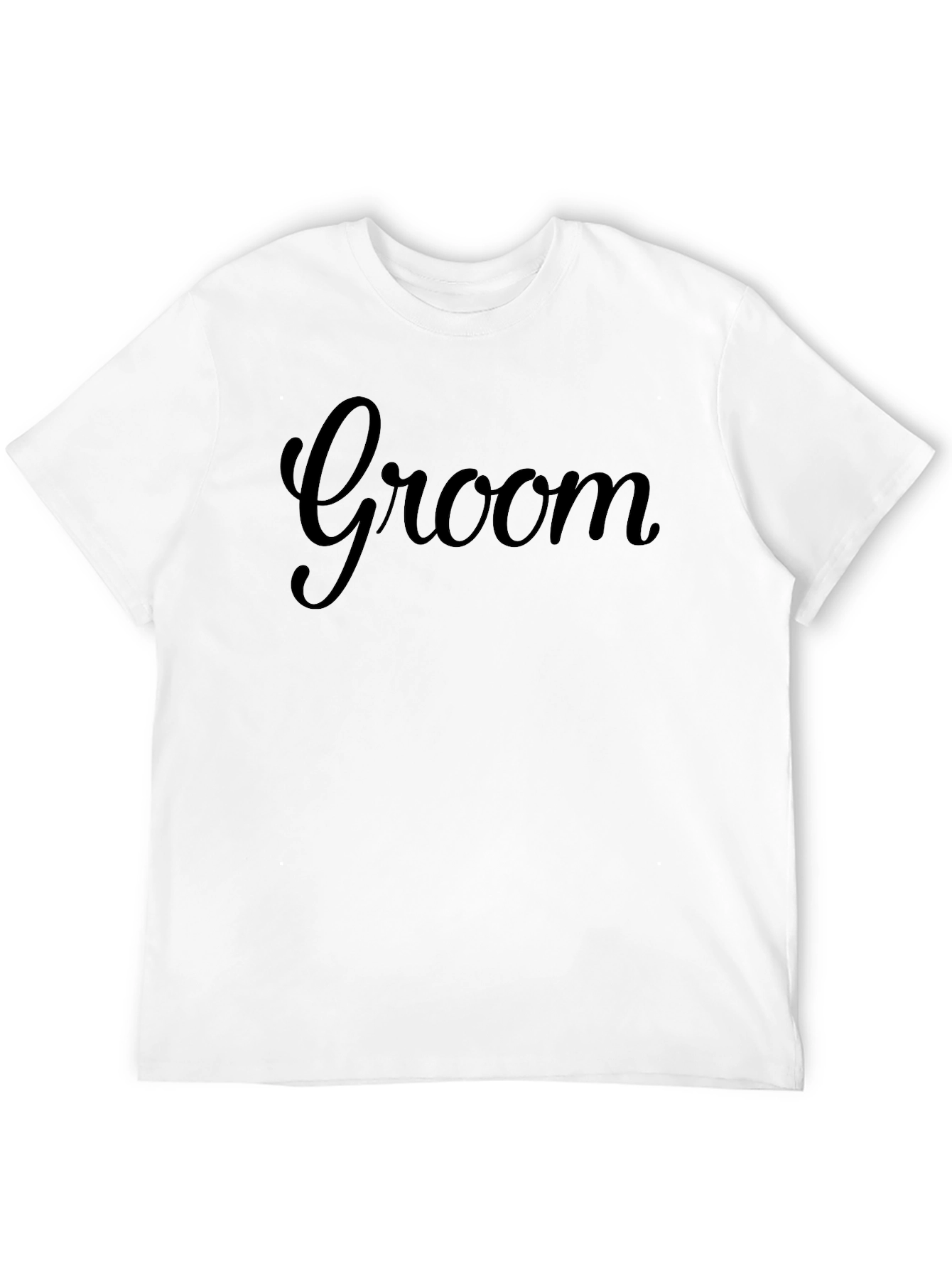 Groom Crew Neck T-Shirt