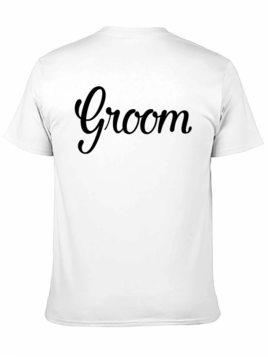 Groom Crew Neck T-Shirt