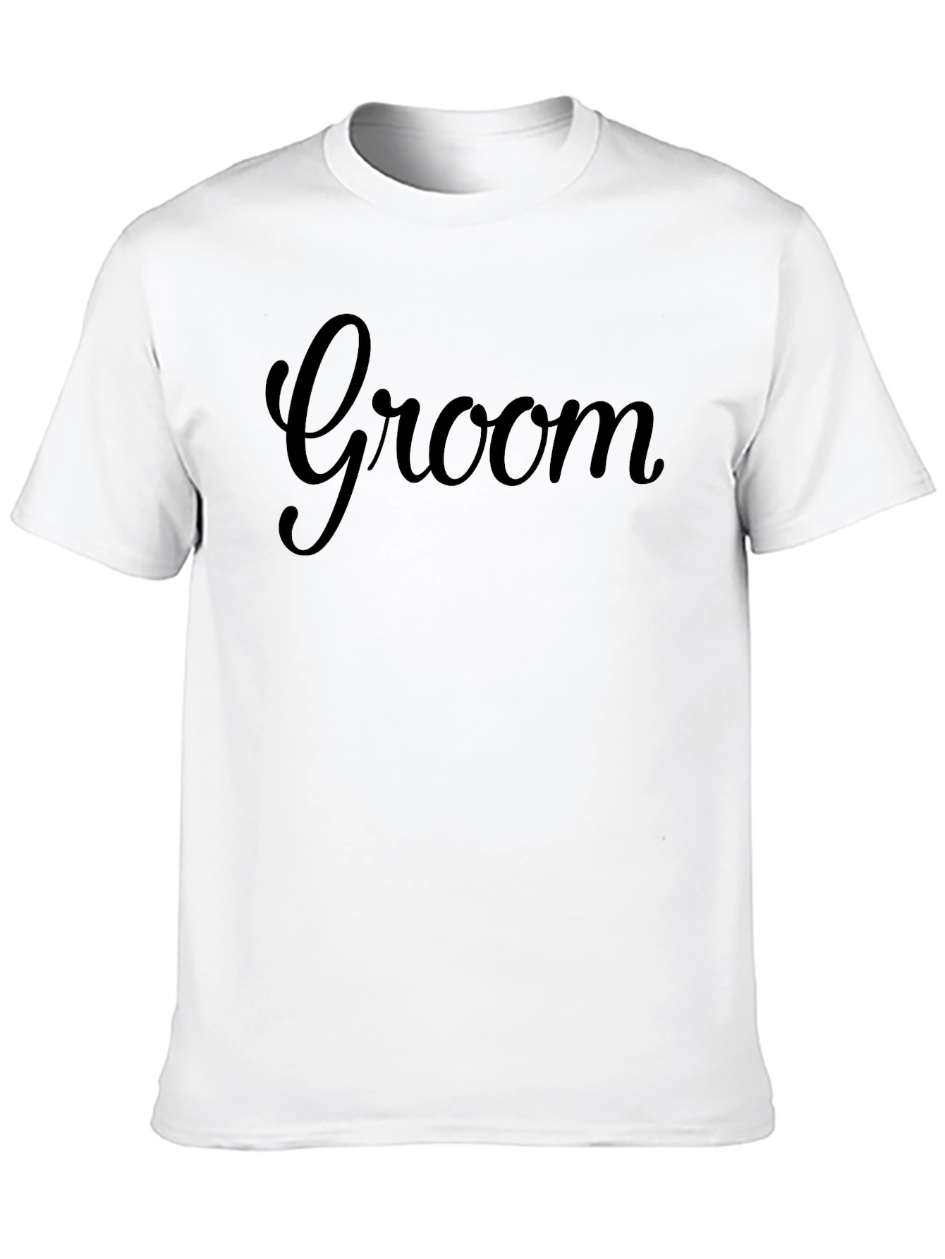 Groom Crew Neck T-Shirt