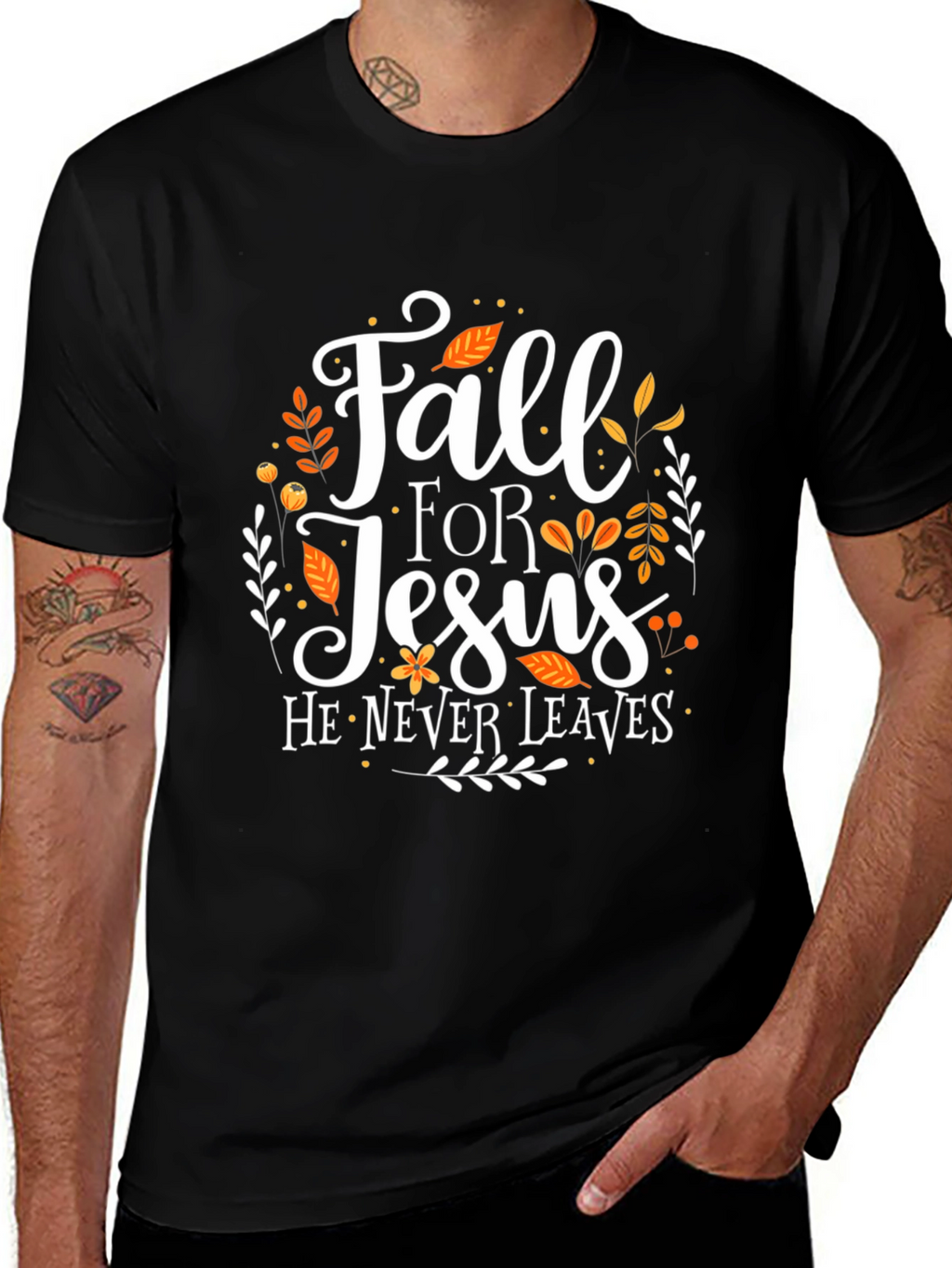 Fall for Jesus Graphic Tee