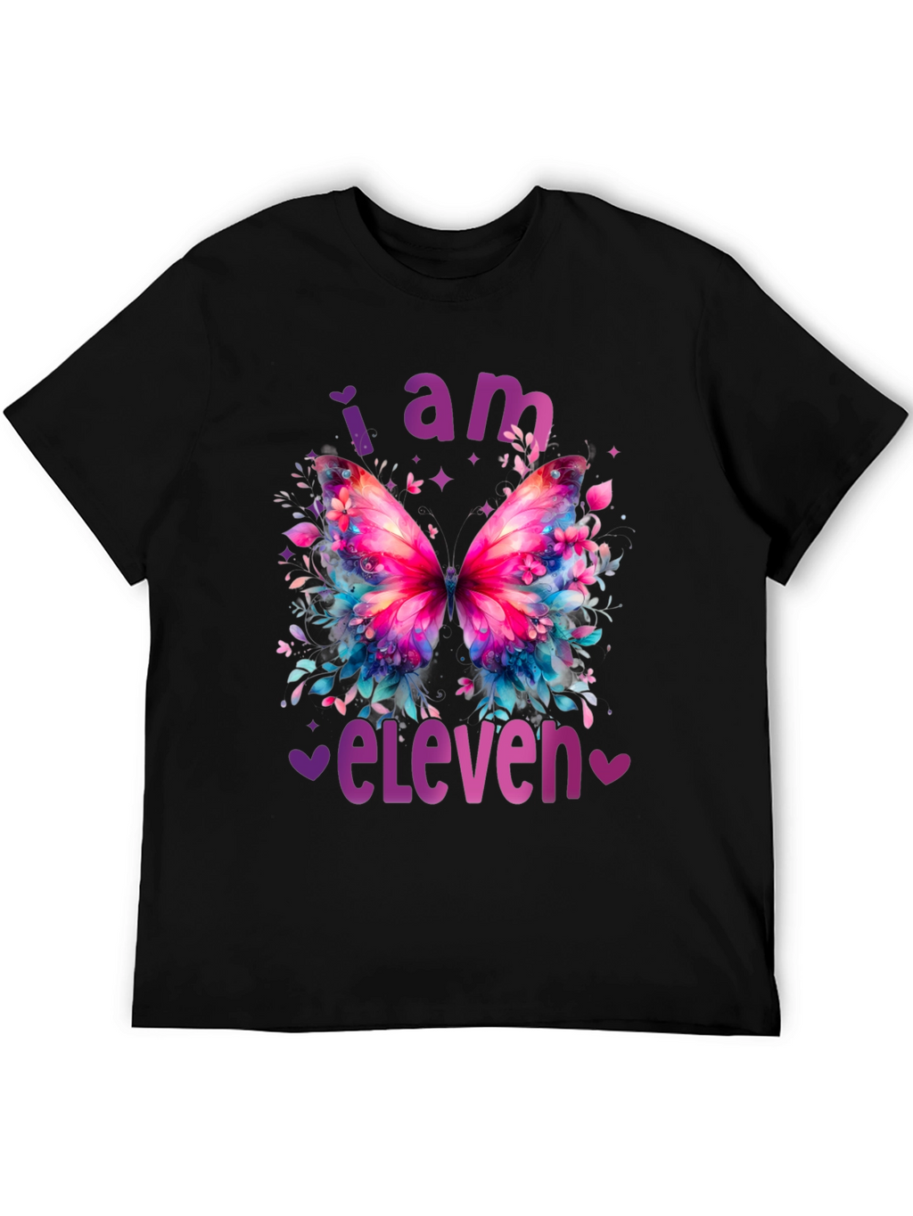 I am Eleven Butterfly T-Shirt