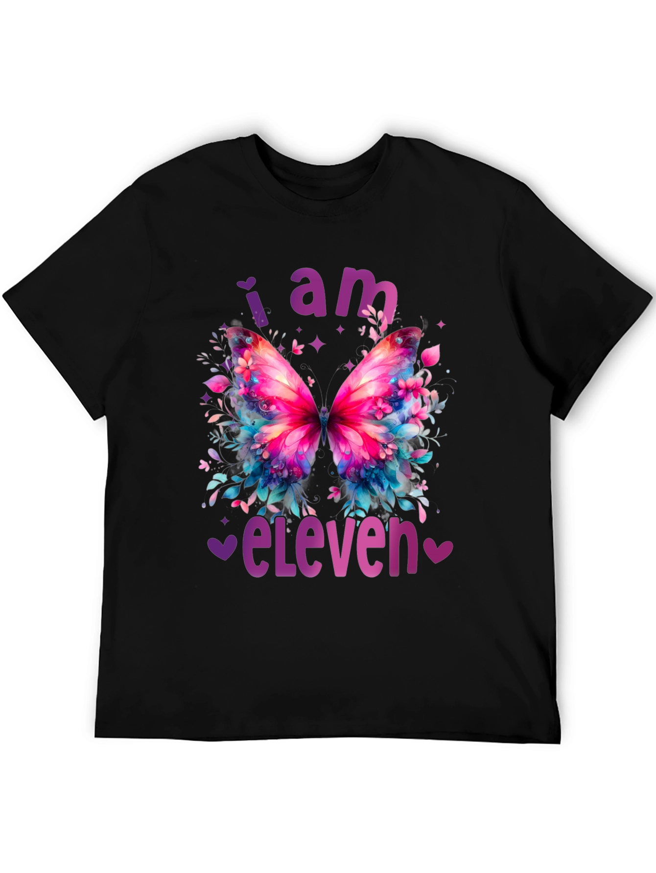 I am Eleven Butterfly T-Shirt