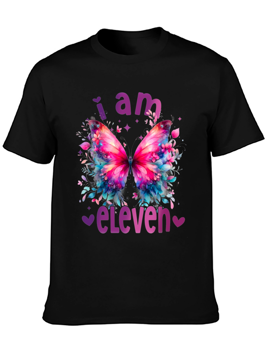 I am Eleven Butterfly T-Shirt