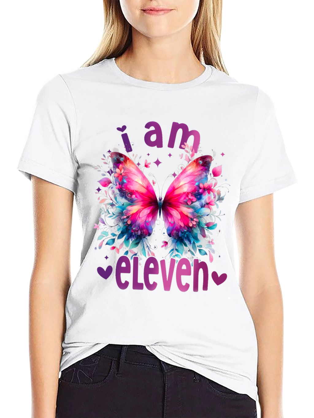 I am Eleven Butterfly T-Shirt