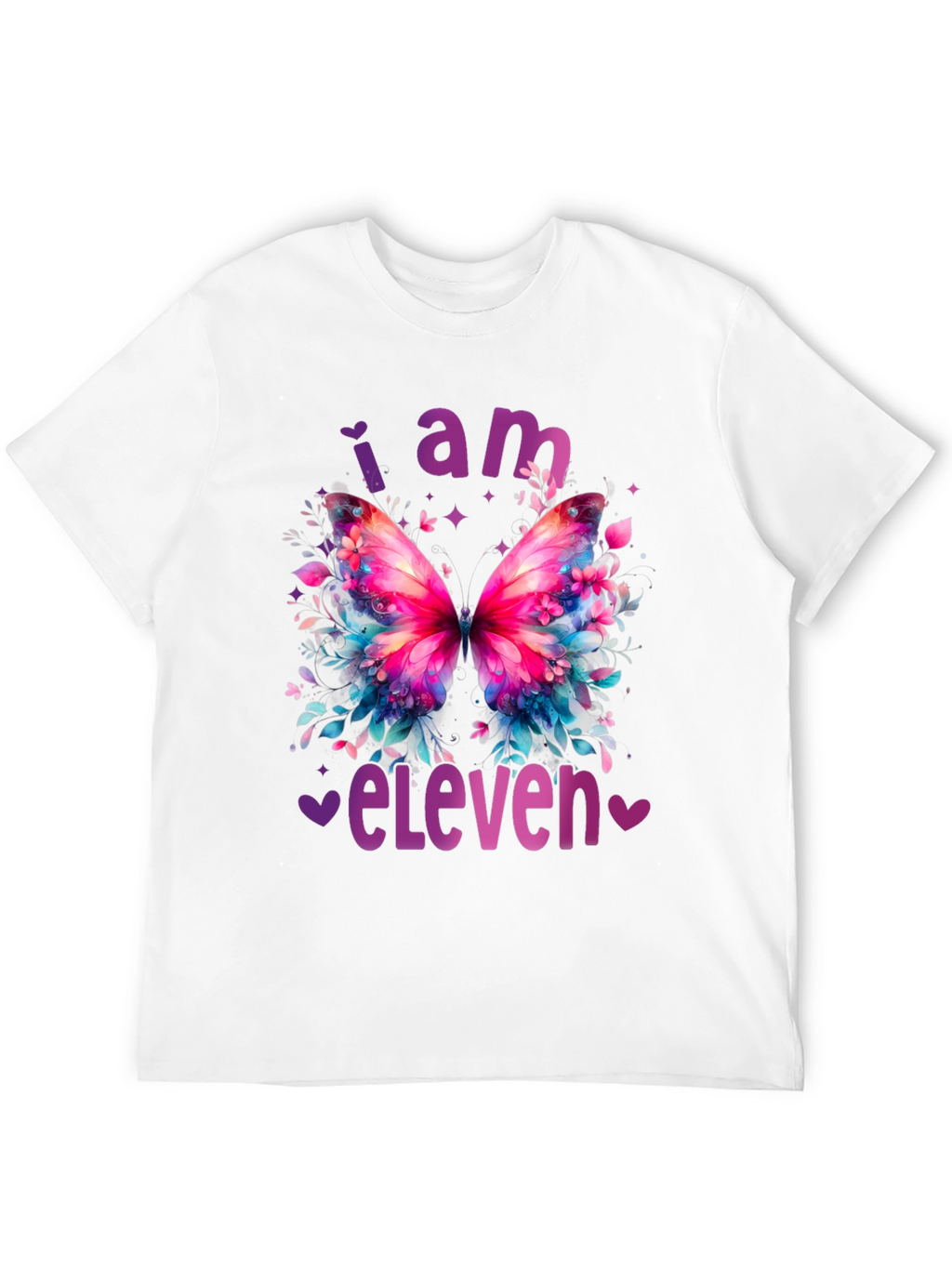 I am Eleven Butterfly T-Shirt