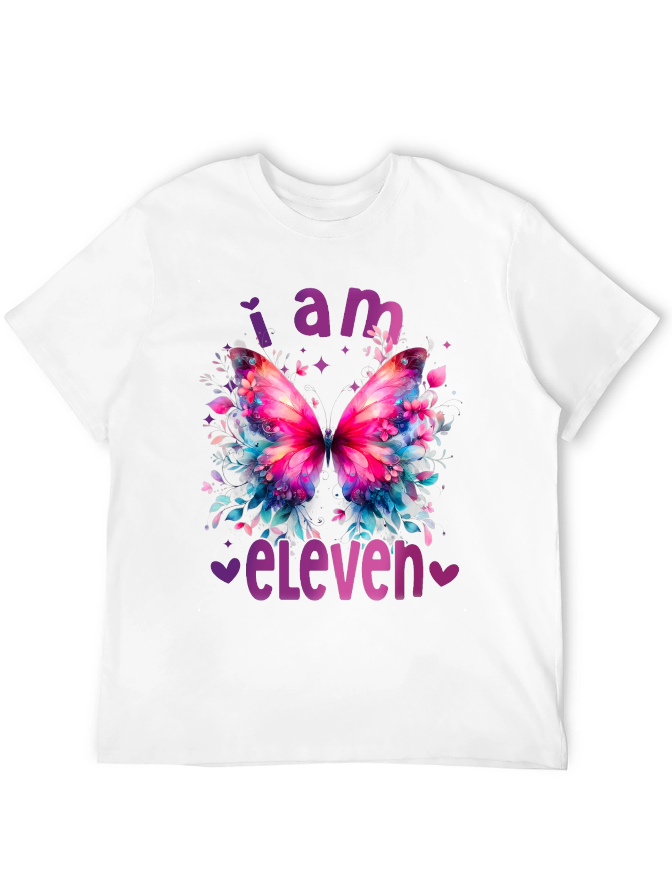 I am Eleven Butterfly T-Shirt