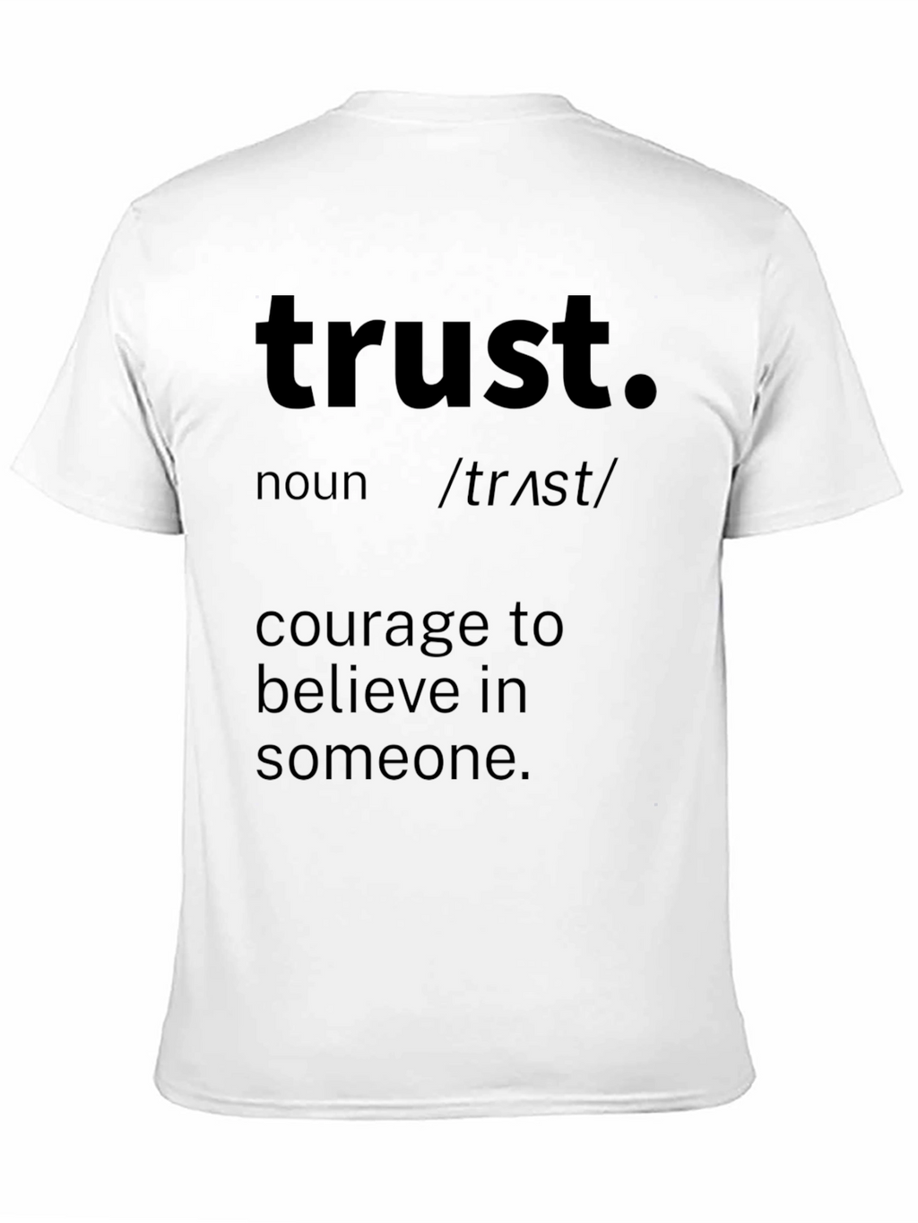 Trust Definition Graphic T-Shirt