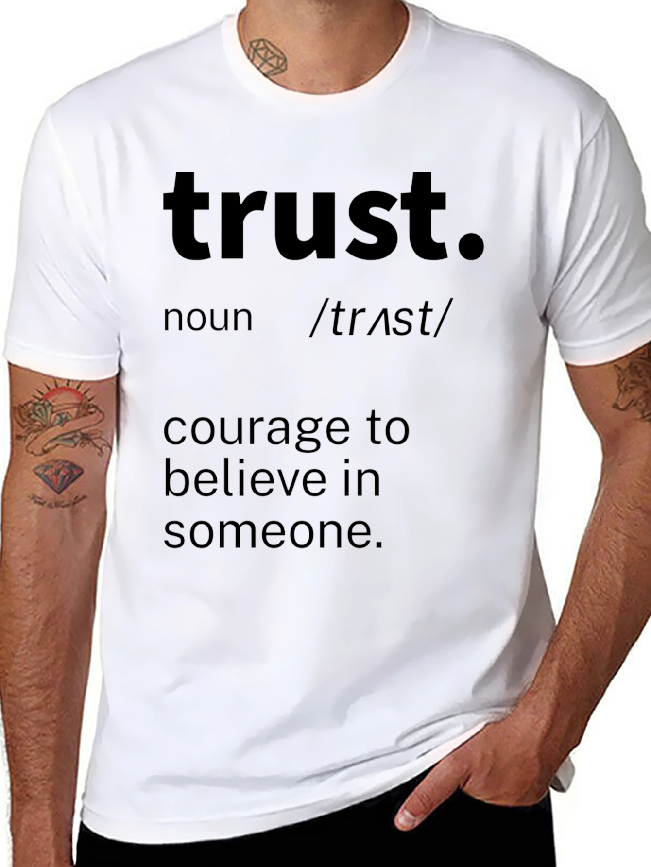 Trust Definition Graphic T-Shirt
