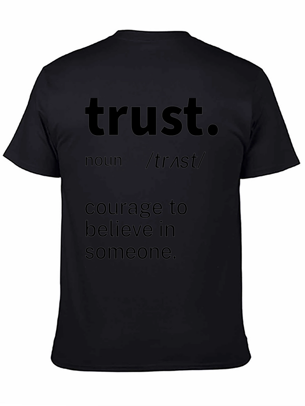 Trust Definition Graphic T-Shirt