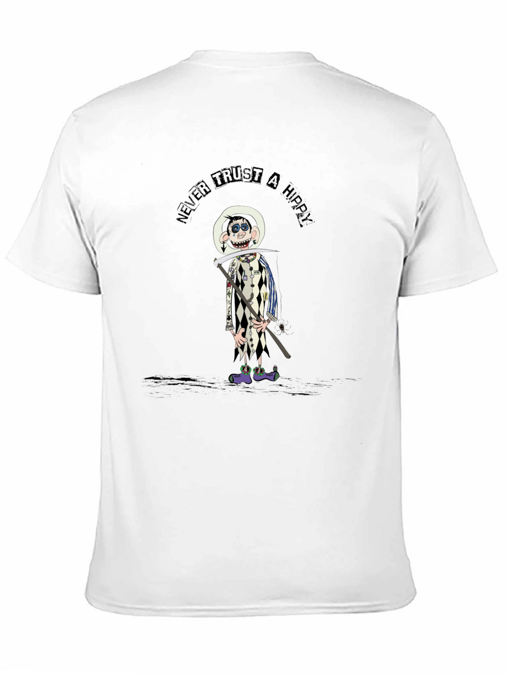 Never Trust a Hippy Graphic T-Shirt