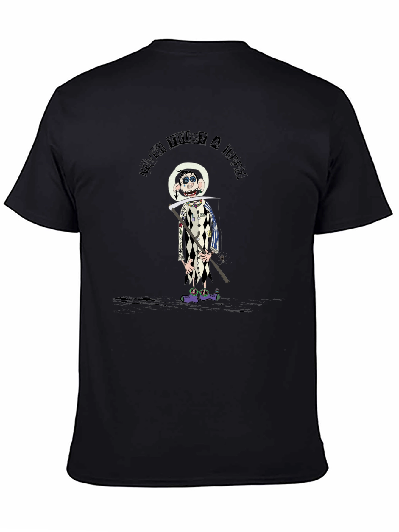 Never Trust a Hippy Graphic T-Shirt