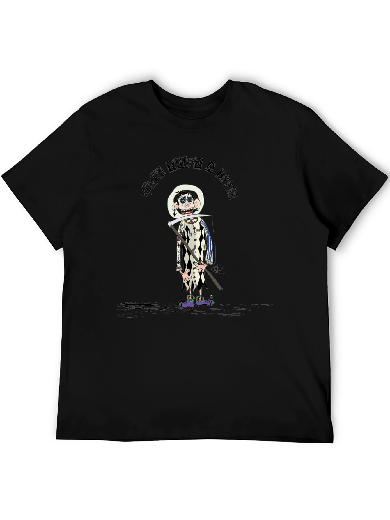 Never Trust a Hippy Graphic T-Shirt