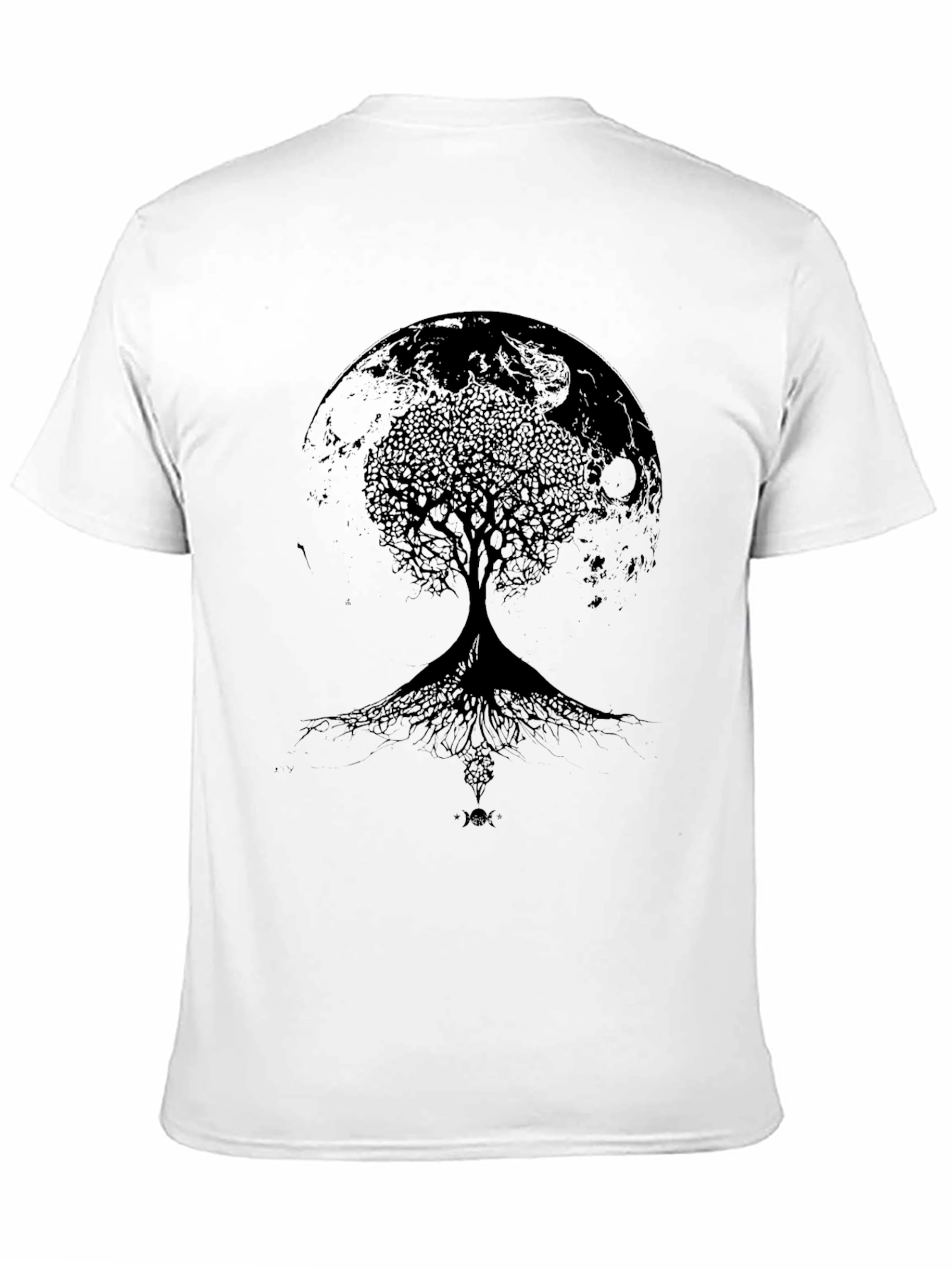 Tree of Life Moon Graphic T-Shirt