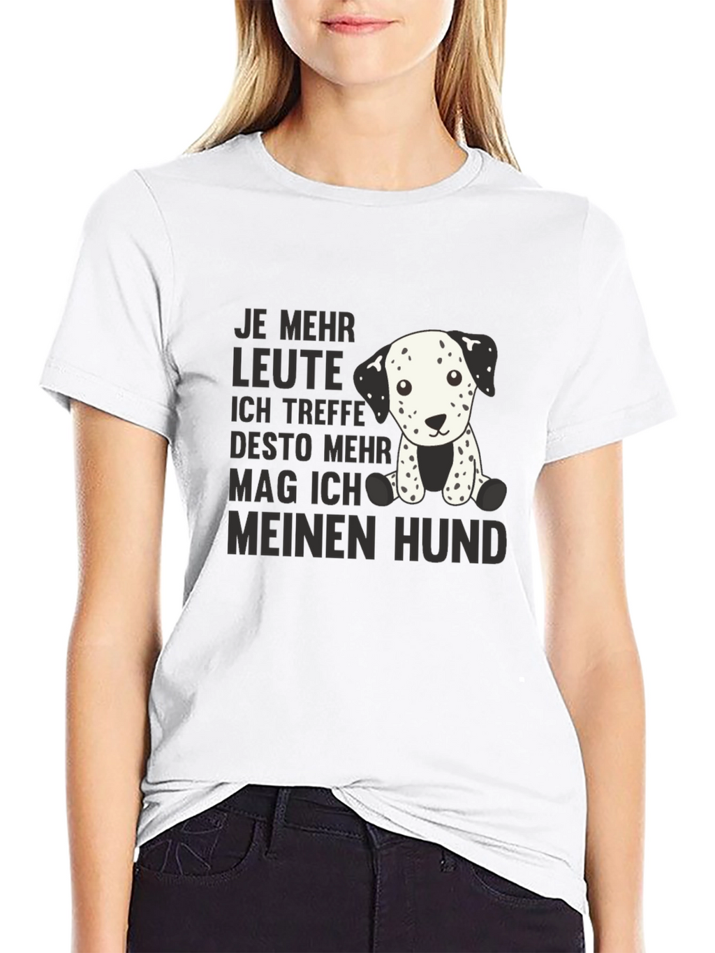 Dog Lovers T-Shirt - Funny Dalmatian Design