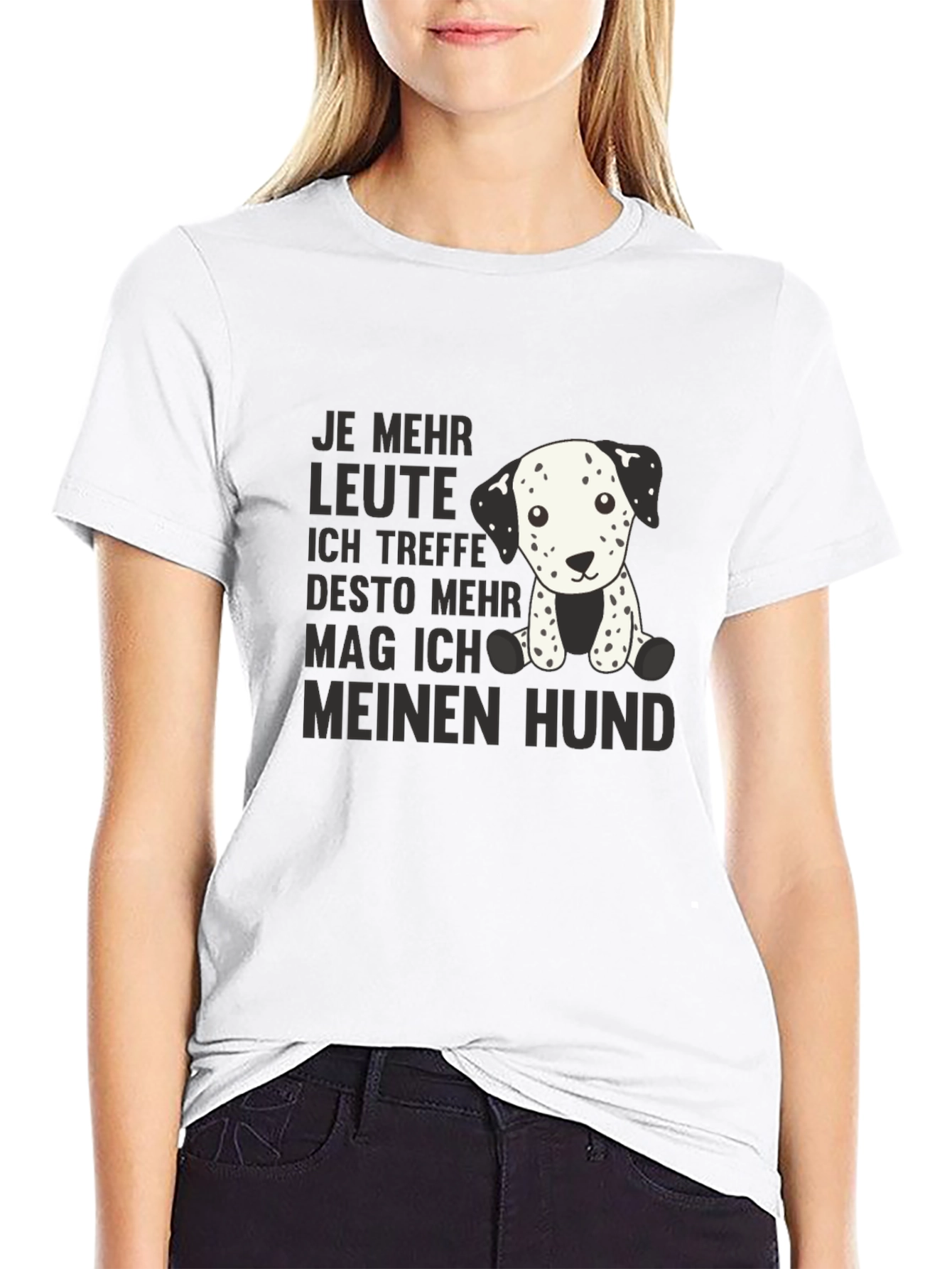 Dog Lovers T-Shirt - Funny Dalmatian Design